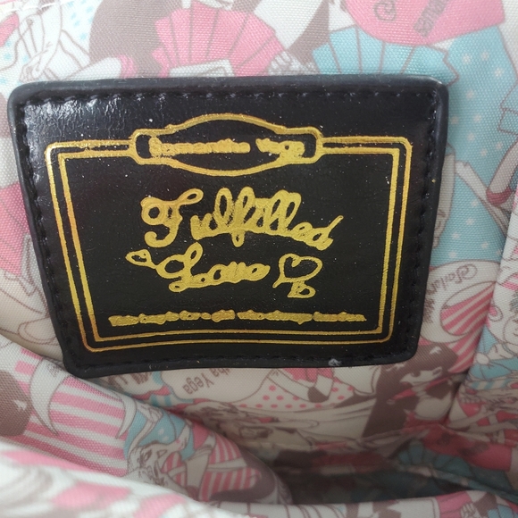 Sailor Moon x Samantha Vega Backpack Rucksack Black with Charm Y2K Black - Picture 9 of 9